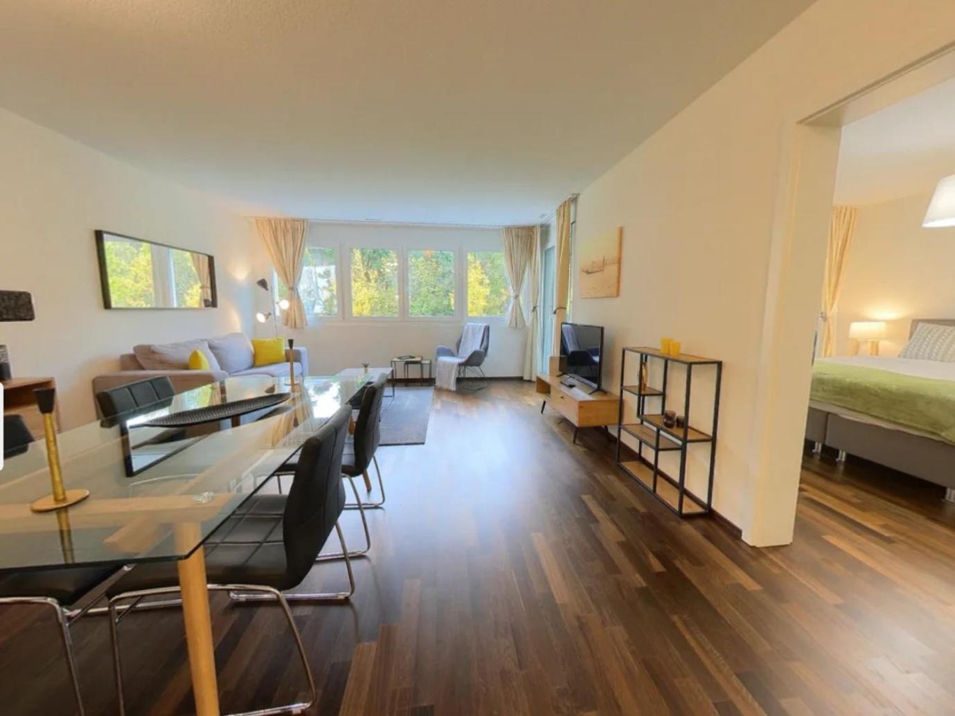 Relax And Recharge By The Lake! Modern Morges Apartments, Ap26 Bagian luar foto